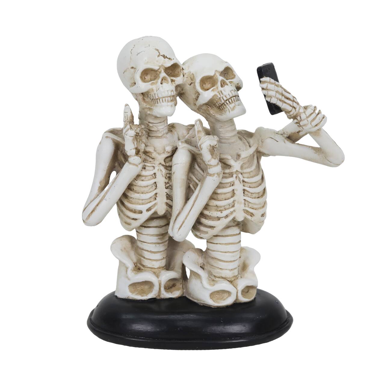 6.25" Skeleton Couple Selfie Tabletop Décor by Ashland®